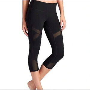 Athleta Mesh Cut Outs Leggings